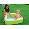 INTEX 757100 - Надуваем бебешки басейн, с размери 85х85х23 cm, за деца до 3 г.