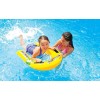 INTEX 758167 - Надуваема дъска/дюшек, жълта с размери 81х76 cm, за деца над 4 г.