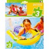 INTEX 758167 - Надуваема дъска/дюшек, жълта с размери 81х76 cm, за деца над 4 г.