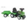 FALK – Бебешки трактор с ремарке, зелен, (модел: 302031)