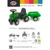 FALK – Бебешки трактор с ремарке, зелен, (модел: 302031)