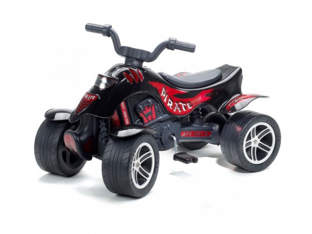 Превозно средство с педали FALK – ATV мотор с четири колела, черен, (модел: 302012)