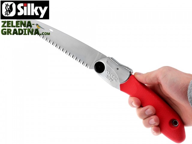 SILKY KSI534617 - Сгъваем подрязващ прав трион "Pocketboy 170-8", С пластмасов калъф, Дължина на острието: 17 cm, Зъби: 8 зъба на 30 mm SILKY KSI534617 - Сгъваем подрязващ прав трион "Pocketboy 170-8", С пластмасов калъф, Дължина на острието: 17 cm, Зъби: 8 зъба на 30 mm