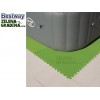 BESTWAY 58265 - Комплект плочки за подова настилка на басейн, джакузи или палатка, 8 бр. с размери 0.81 х 0.81 m
