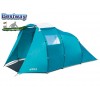 BESTWAY 68090 - ЧЕТИРИМЕСТНА палатка "Family Dome 4", Размери: (225+80+95) x 2.55 x 1.80 cm, Тегло: 7.40 кг