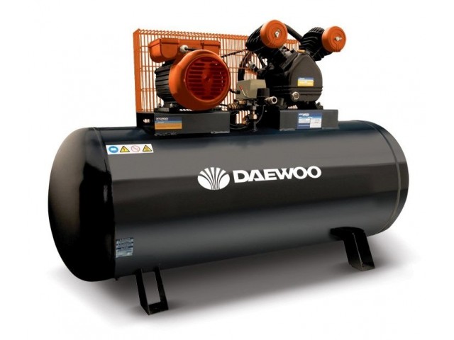 DAEWOO DAC200C - КОМПРЕСОР БУТАЛЕН 2.0HP/1.5 kW/ 200 l/ ремъчен
