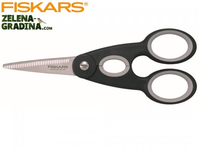 FISKARS 1003034 - Кухненска ножица, дължина: 22 cm, Тегло: 99 гр