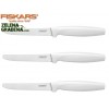 FISKARS 1015988 - Комплект ножове за хранене "Functional Form", 3 броя в блистерна опаковка, Цвят: Бял