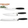 FISKARS 1016464 - Комплект кухненски ножове "ROYAL", 3 броя в луксозна картонена опаковка