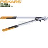 FISKARS 1020189 - Овощарска ножица за клони "Power GearX", Стоманен зъбчат УСИЛВАЩ механизъм, Пресрещащи се остриета, Модел: L (LX99), Дължина: 80 cm, Рязане на клони: до Ф 55 mm