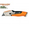 FISKARS 1027223 - Макетен нож с прибиращо се острие "CarbonMax"