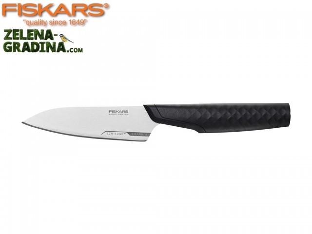 FISKARS 1027297 - Нож за белене "TITANIUM", Дължина на острието: 10 cm