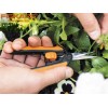 FISKARS 1051600 - Ножица за цветя "Solid Microtip SP13", Дължина на ножицата: 14 cm