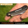 FISKARS 125880 - Нож за присаждане (косер) подобен на кука "SOLID K62", Дължина: 17 cm