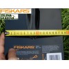 FISKARS PS2500/131417 - Универсална къмпинг лопата за сняг и почва, Дължина: 79 cm, Ширина: 18 cm, Тегло: 1.35 кг