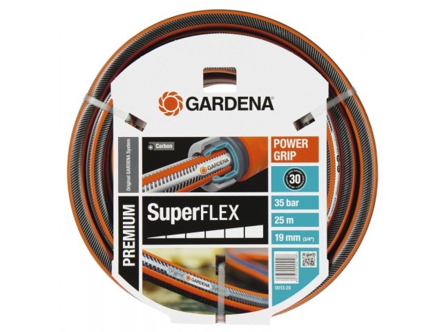 GARDENA 18113-20 Градински маркуч "Premium Super Flex", 3/4" x 25 m на GARDENA-Германия