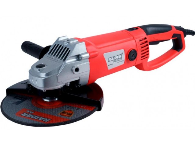 RAIDER 020201 - ЪГЛОШЛАЙФ 230mm с въртяща ръкохватка 2350W RD-AG38
