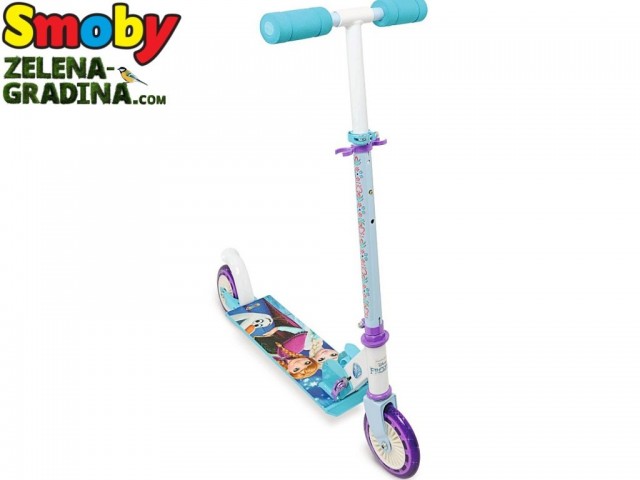 SMOBY 7600750325 - Детска тротинетка/скутер с 2 колела "Замръзналото Кралство", Размери : 70 х 32 х 83 см, Максимално натоварване: до 50 кг SMOBY 7600750325 - Детска тротинетка/скутер с 2 колела "Замръзналото Кралство", Размери : 70 х 32 х 83 см, Максимално натоварване: до 50 кг
